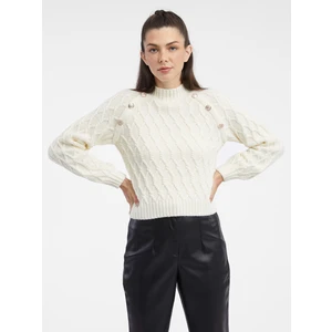 Orsay Creamy Womens Sweater - Women