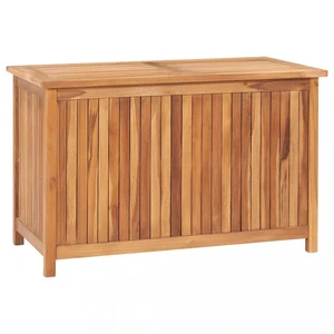 Záhradný úložný box teak Dekorhome 90 cm,Záhradný úložný box teak Dekorhome 90 cm