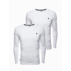 Ombre Clothing Men's plain longsleeve - mix 2