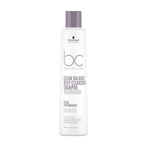 Schwarzkopf Professional BC Bonacure Clean Balance Deep Cleansing Shampoo Tocopherol szampon głęboko oczyszczający do wszystkich rodzajów włosów 1000