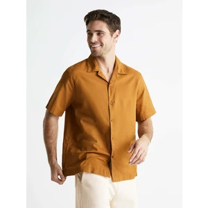 Celio Linen Shirt Basurf - Men