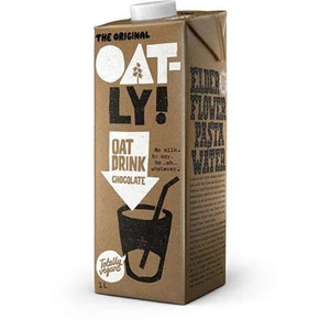 OATLY Ovsený nápoj s čokoládovou príchuťou s pridanými vitamínmi a minerálnymi látkami 1 liter