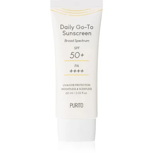 Purito Daily Go-To Sunscreen ľahký ochranný krém na tvár SPF 50+ 60 ml