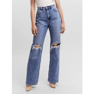 Vero Moda Kithy Jeans Modrá