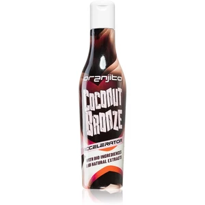 Oranjito Coconut Bronze Accelerator opalovací mléko do solária s biosložkami a urychlovačem opálení 200 ml