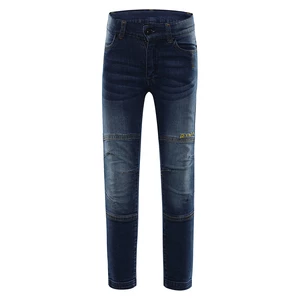 Alpine Pro Chizobo 2 Dětské jeansové kalhoty KPAR159 estate blue 104-110
