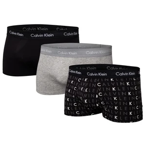 Boxer uomo  Calvin Klein Calvin_Klein_Trunks_U2664G_YKS_3Pack_Black/Grey