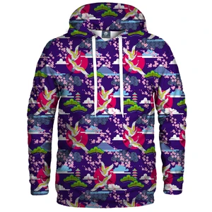 Aloha From Deer Unisex's Colorful Cranes Hoodie H-K AFD914