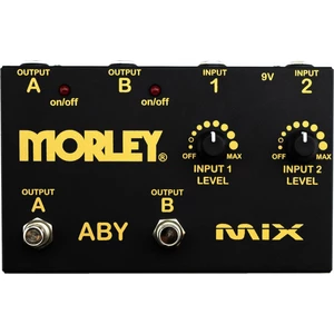 Morley ABY-MIX-G - Gold Series ABY Mix Pedale Footswitch
