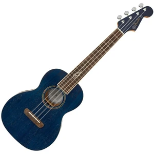 Fender Dhani Harrison Uke WN Ukelele tenor Sapphire Blue Transparent