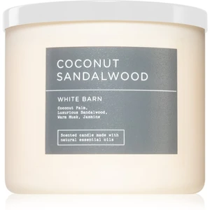 Bath & Body Works Coconut Sandalwood vonná sviečka 411 g