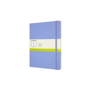 MOLESKINE Zápisník tvrdý světle modrý čistý XL