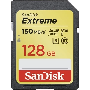 SanDisk Extreme SDXC 128GB 150MB/s V30 UHS-I U3