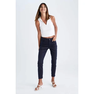 DEFACTO Skinny Fit Wowen Fabrics Trousers