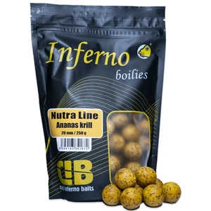 Carp inferno boilies nutra line ananás krill - 250 g 20 mm