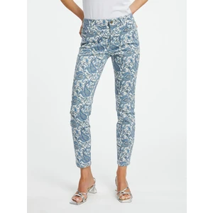 Orsay Blue Women Patterned Slim Fit Jeans - Women