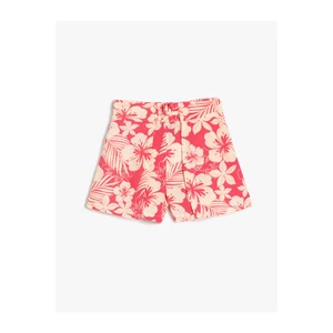 Koton Shorts - Pink - Normal Waist