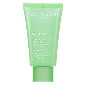 Clarins SOS Pure Rebalancing Clay Mask jílová maska pro smíšenou až mastnou pokožku 75 ml