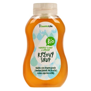 Country Life Sirup ryžový BIO 250 ml