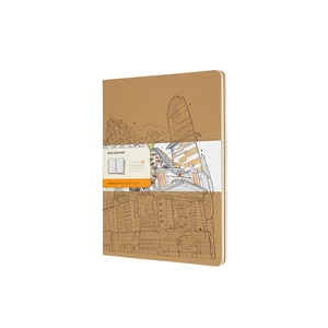 Moleskine - The Wandering City - sešity linkované 2ks XL