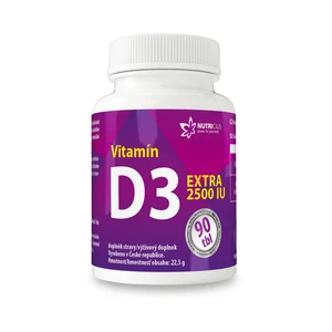 NUTRICIUS Vitamín D3 Extra 2500 IU 90ks