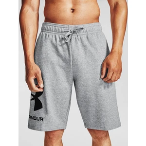 Under Armour Rival FLC Big Logo Shorts Pánské kraťasy 1357118-011 Mod Gray Light Heather M