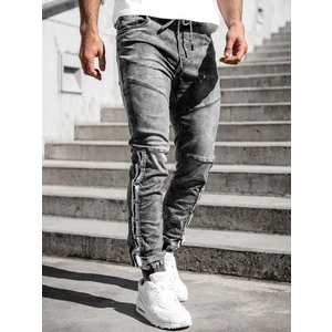 Blugi gri joggers Bolf T372