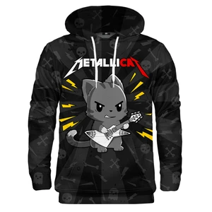 Mr. GUGU & Miss GO Unisex's Metallicat Hoodie H-K2313