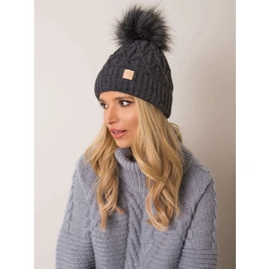 RUE PARIS Ladies´ dark gray cap