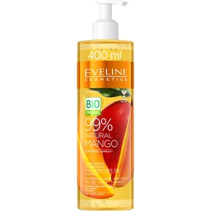 Eveline Cosmetics Bio Organic Natural Mango regenerační a hydratační gel pro všechny typy pokožky 400 ml