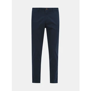 Tmavomodré chino nohavice Jack & Jones Marco