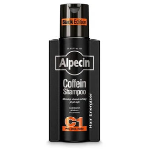 Alpecin Coffein Shampoo C1 Black Edition kofeínový šampón pre mužov stimulujúci rast vlasov 250 ml