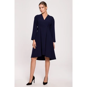 Stylove Woman's Dress S280 Navy Blue