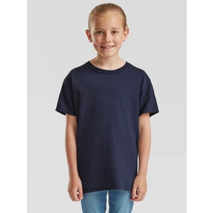 Navy T-shirt for kids Original Fruit of the Loom