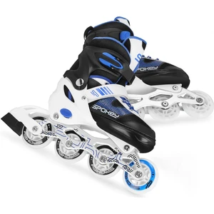 Spokey TONYX roller skates, black and blue, ABEC7 Carbon