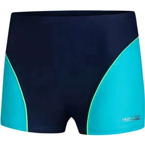 AQUA SPEED Kids's Swimming Shorts Leo Navy Blue/Blue Pattern 42