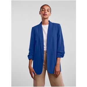 Women's Dark Blue Three-Quarter Sleeve Blazer Pieces Boss - Women