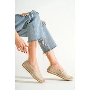 Capone Outfitters Espadrilles - Beige - Flat