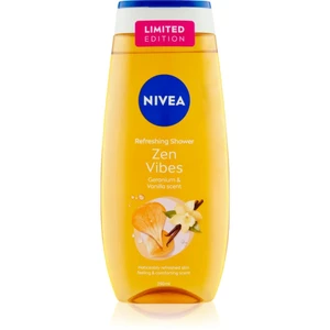 Nivea Zen Vibes pečující sprchový gel Geranium & Vanilla 250 ml