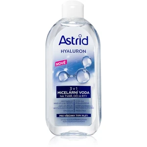 Astrid Micelárna voda na tvár, oči a pery 3v1 Hyaluron 400 ml