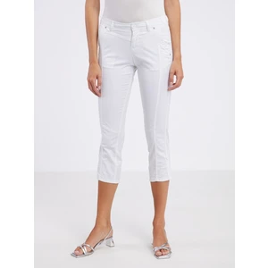 White women's three-quarter pants CAMAIEU - Ladies