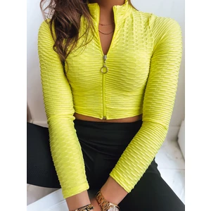 Women's blouse FITKICK yellow Dstreet