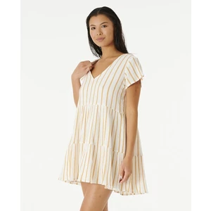 dress Rip Curl PREMIUM SURF STRIPE DRESS Gold