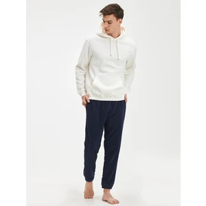 Blue men's sweatpants GAP fleece joggers