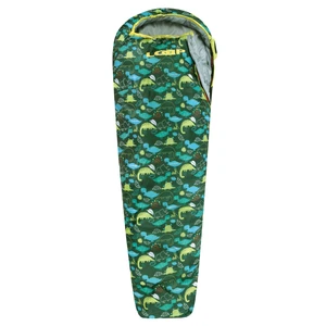 Baby mummy sleeping bag LOAP BASE DINOS Green/Yellow