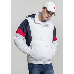 3-Tone Tug Jacket White/Navy/Fiery Red