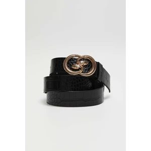 Belt with decorative clasp