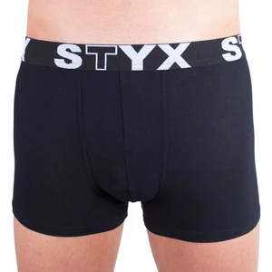 Men's boxers Styx sports rubber oversize black