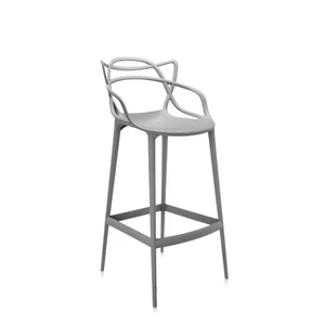 Scaun pentru bar MASTERS, î. 75 cm, diferite culori - Kartell Culoare: gri