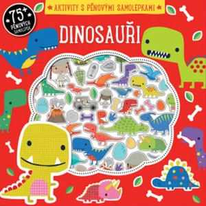 Dinosauři - aktivity s pěnovými samolepkami